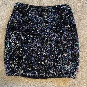 NEW ! With tags - Lulus sequin skirt